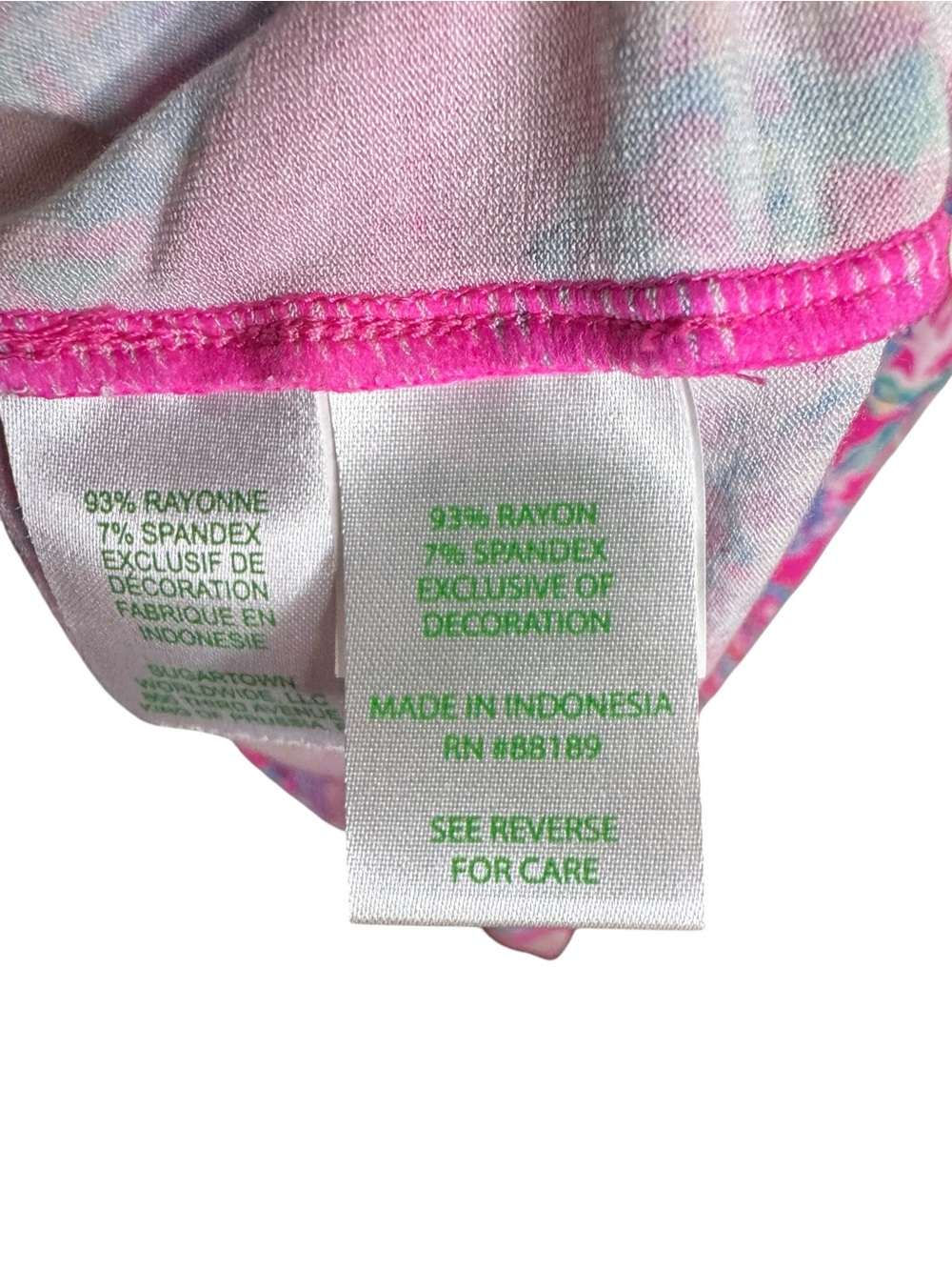 Lilly Pulitzer Krysta Pink Tunic Dress Size Large - Picture 5 of 6